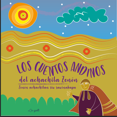 Portada del libro Cuentos del Achachila Zenón (Colorear)